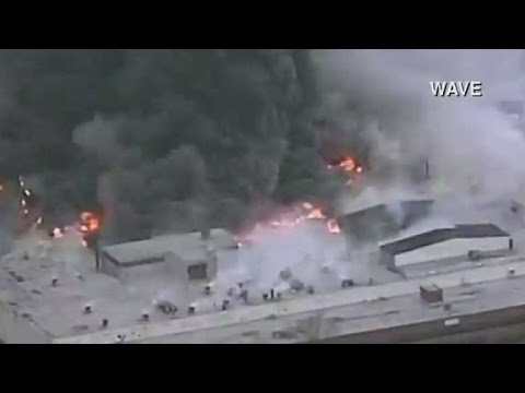 4alarm fire broke out at general electric company