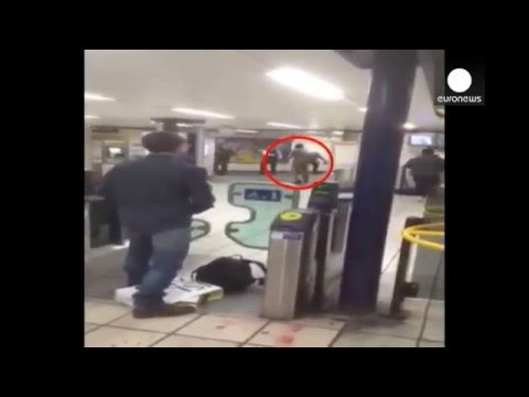 terror probe underway after knife attack