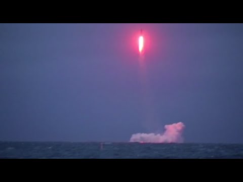 intercontinental missile launched in russia