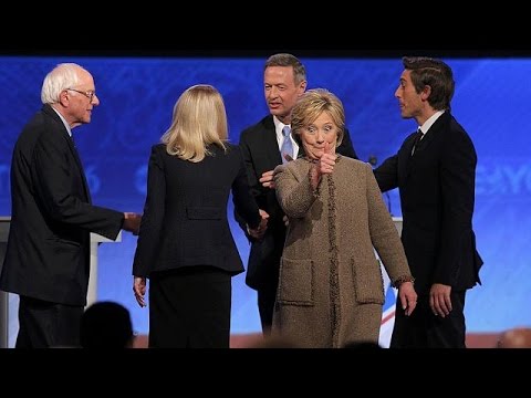 us democratic candidates clash over national security