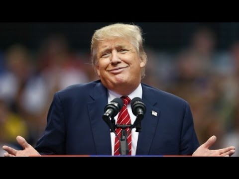 trump to heckler bye