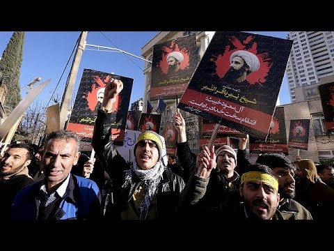 iranians protest against saudi execution