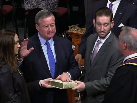 inaugurated as philadelphia mayor