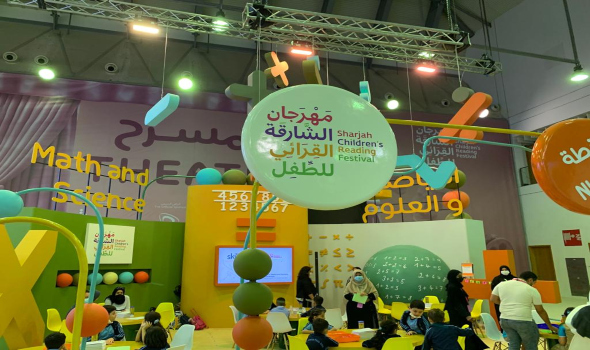 الشيخ سلطان القاسمي يفتتح مهرجان الشارقة القرائي للطفل  ويتفقّد أجنحته في معرض اكسبو