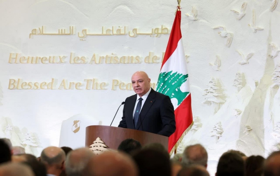 استقبال رسمي لقداسة البابا لاون الرابع عشر في بيروت بحضور الرئيس جوزاف عون