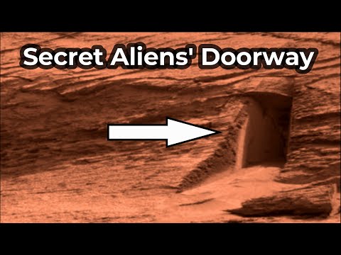 ناسا تبث صور باب في المريخ شبيه بمداخل القبور الفرعونية
